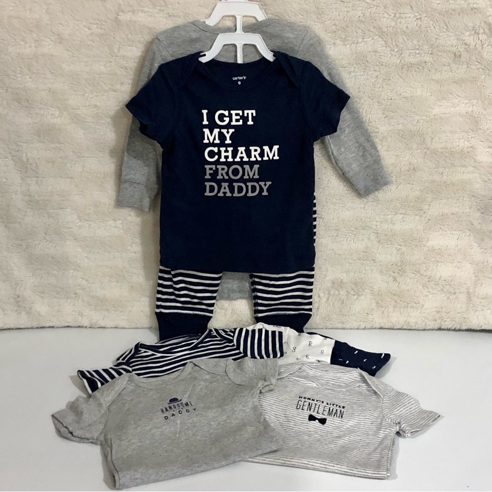 BABY BOY’S CLOTHES - CARTER’S - 9 MONTHS